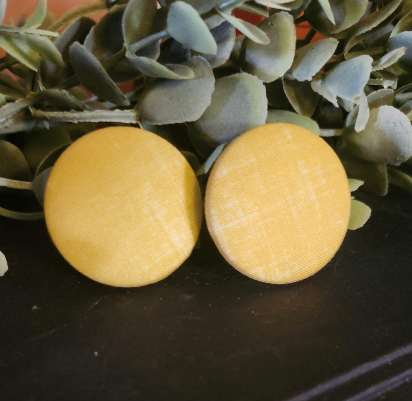Classic Button Earrings