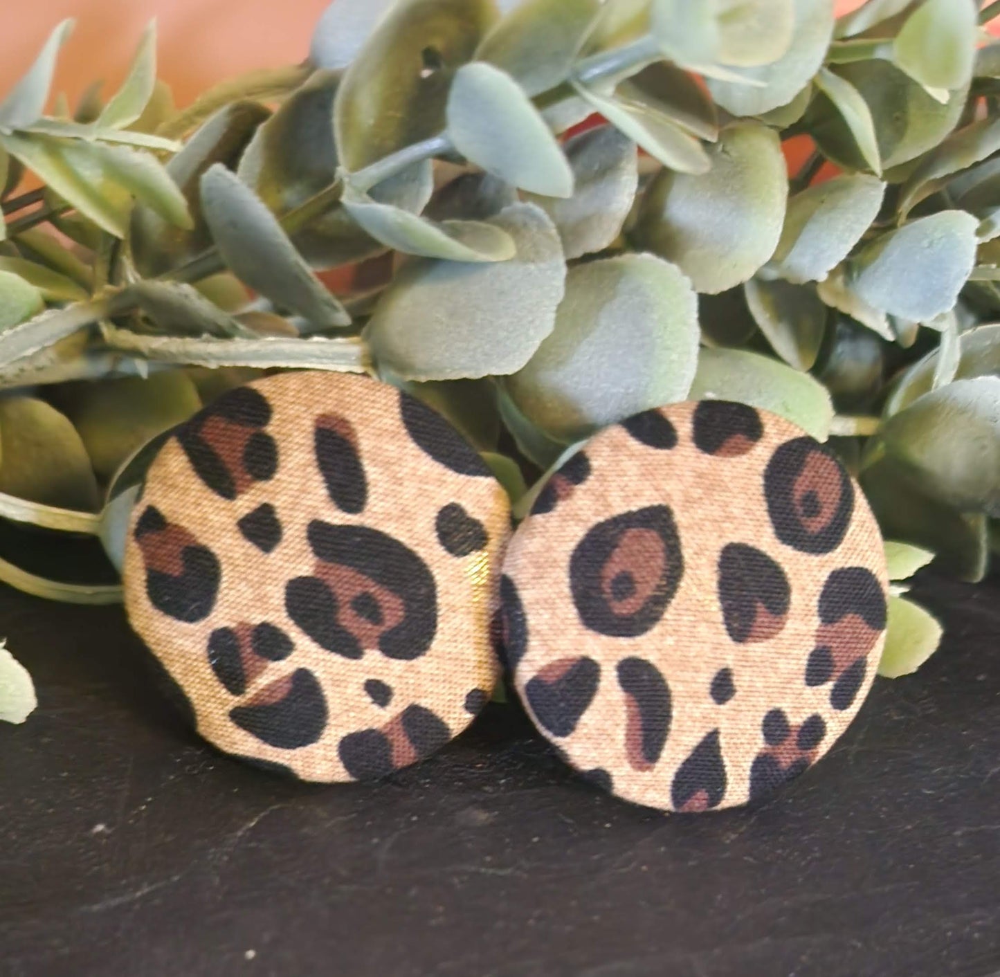 Classic Button Earrings