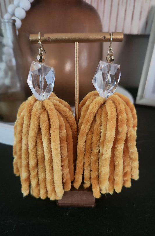 Golden Luxe Tassel Earrings
