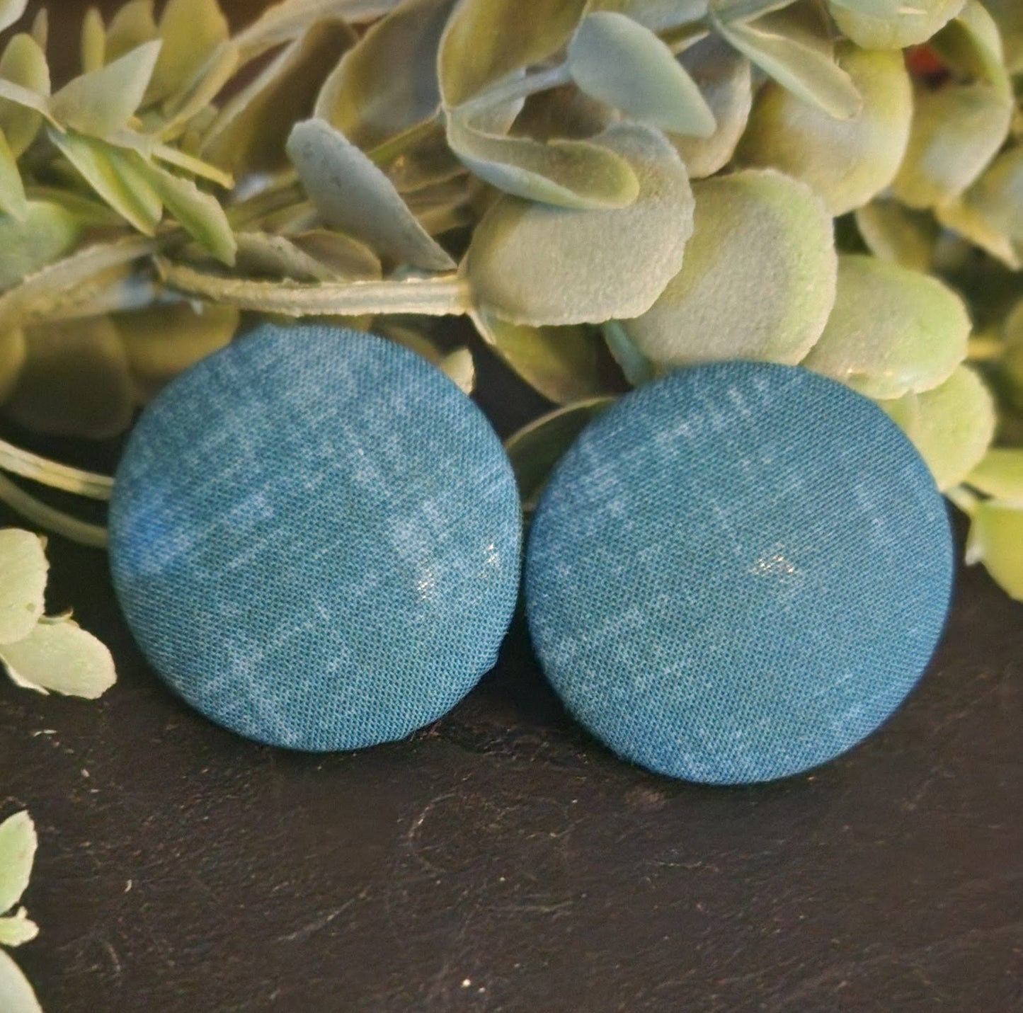 Classic Button Earrings