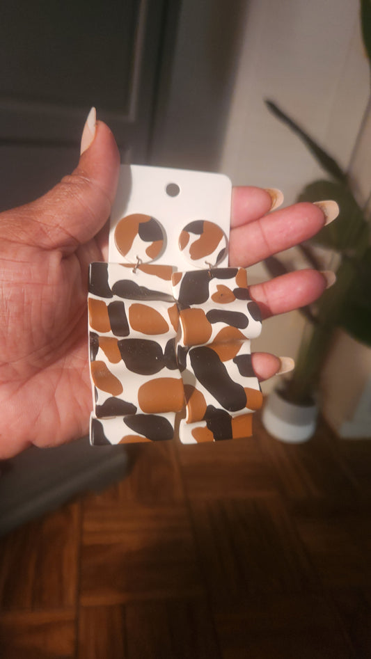 Cowgirl Wavy Dangle Earrings