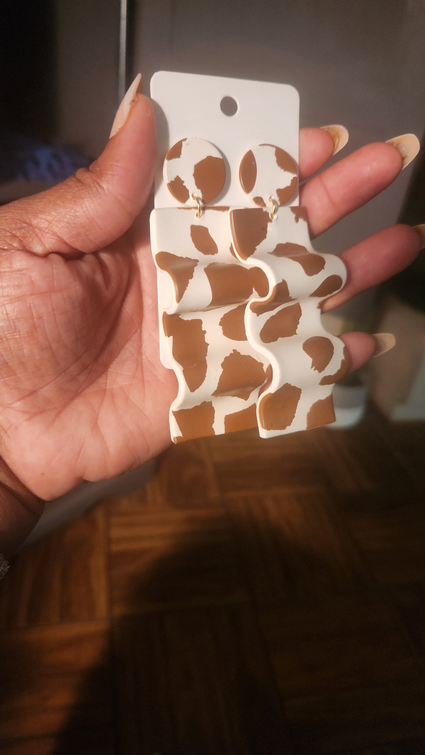 Cowgirl Wavy Dangle Earrings